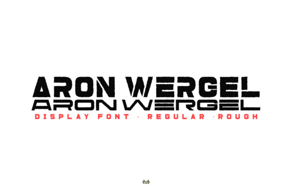 Aron Wergel: The Futuristic Display Font for Bold Campaigns