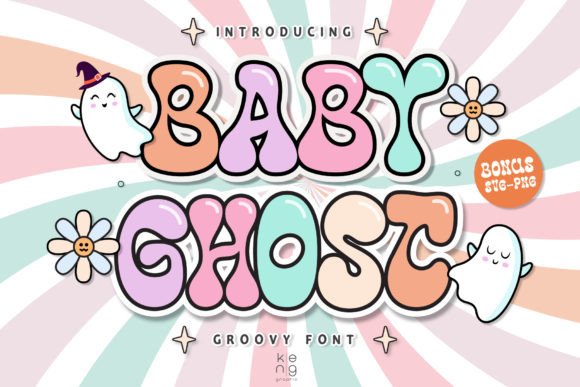 Baby Ghost: The Groovy Display Font for Bold Editorial Design