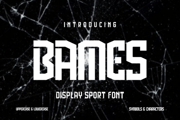 Bames: The Quirky Display Font for Handmade Creators