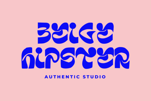 Beige Hipster: A Retro Display Font for Bold Editorial Design