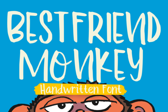 Bestfriend Monkey: A Playful Display Font for Editorial Design