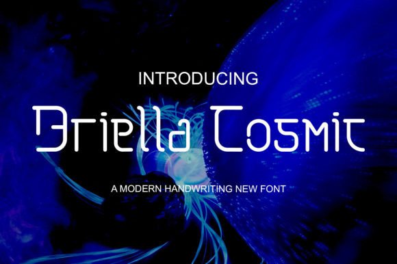 Briella Cosmic: The Futuristic Display Font for Joyful Editorial Design