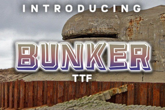 Bunker Font Review: A Dramatic Display Choice for Bold Projects