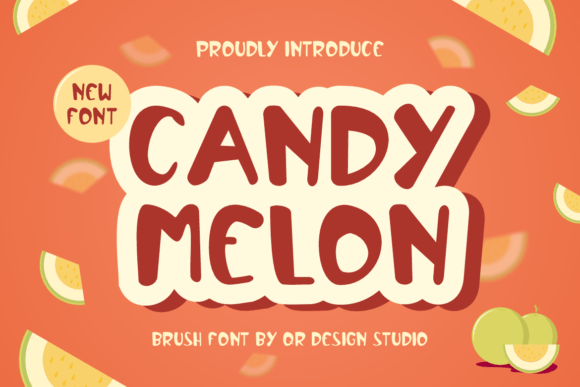 Candy Melon: The Bold Display Font for Memorable Branding