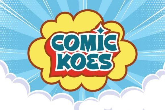Comic Koes: The Sweet Display Font for Handmade Branding