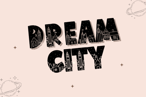 Dream City: The Perfect Display Font for Elegant Projects