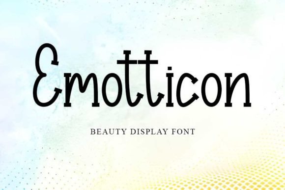 Emotticon: The Sweet Display Font for Scroll-Stopping Campaigns