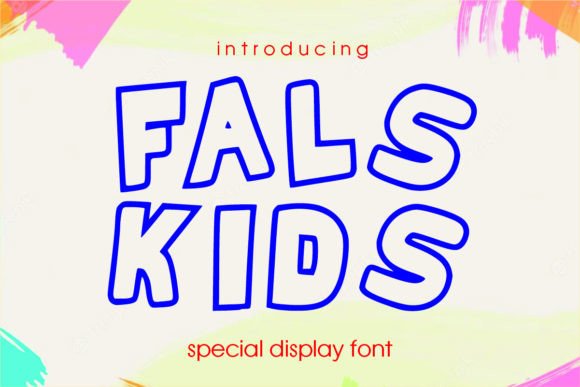 Fals Kids: The Bold Typeface for Memorable Branding