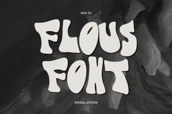 Flous: The Bold Display Font for High-Impact Branding