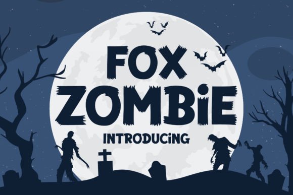 Fox Zombie: The Fun Display Font for Memorable Branding