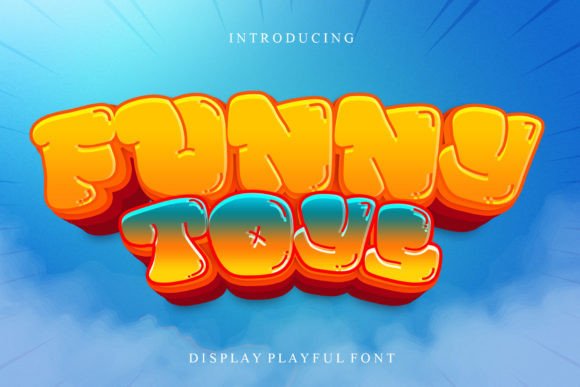 Funny Toys: The Bubble Display Font for Modern Web Design