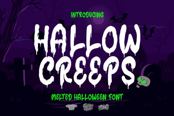 Hallow Creeps: The Spooky Display Font for Halloween Web Projects