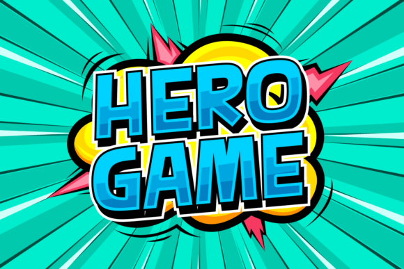 Hero Game: The Bold Display Font for Business Branding