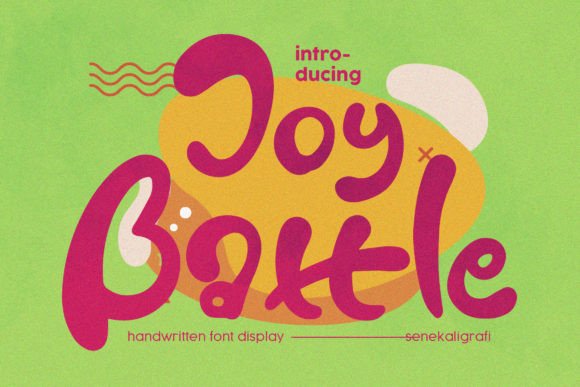 Joy Battle: The Playful Typeface for Vibrant Small Business Branding