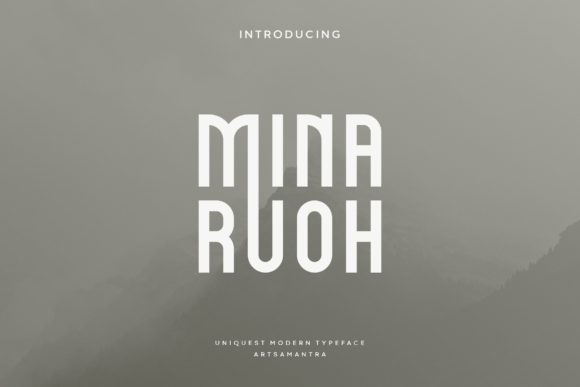 Minaruoh: The Elegant Display Font for Modern Campaigns
