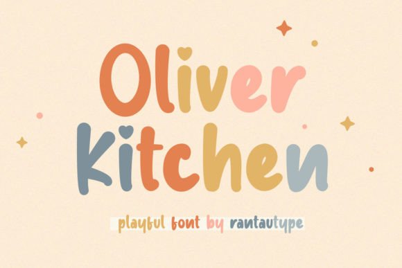 Oliver Kitchen: A Playful Display Font for Joyful Editorial Design