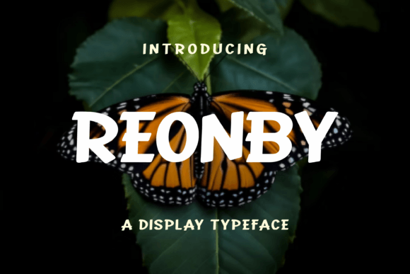 Reonby: A Bold Display Font for Modern Web Design