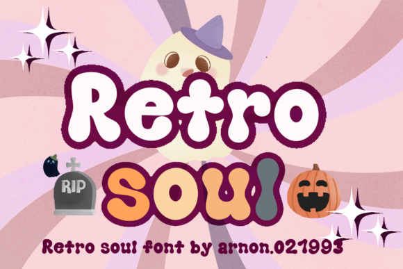 Retro Soul: A Joyful Display Font for Editorial Design
