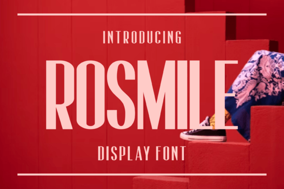 Rosmile Bold Sans Serif for High-Impact Digital Campaigns