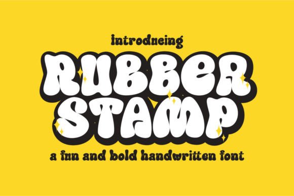 Rubber Stamp: The Vintage Display Font for Your Brand