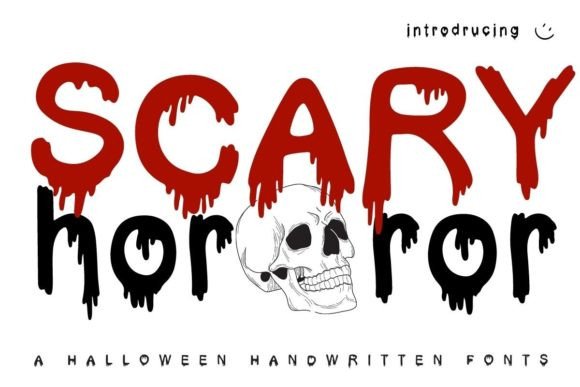 Scary Horror: The Ultimate Display Font for Halloween Campaigns