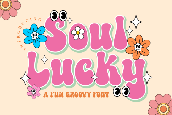 Soul Lucky: The Retro Display Typeface for Scroll-Stopping Campaigns