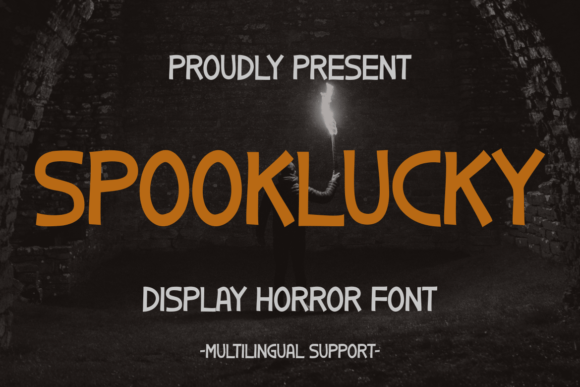 Spooklucky: The Spooky Display Font for Your Brand