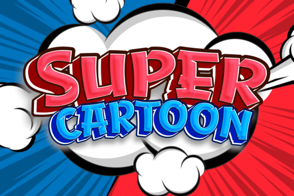 Super Cartoon: The Playful Display Typeface for Modern Web Design