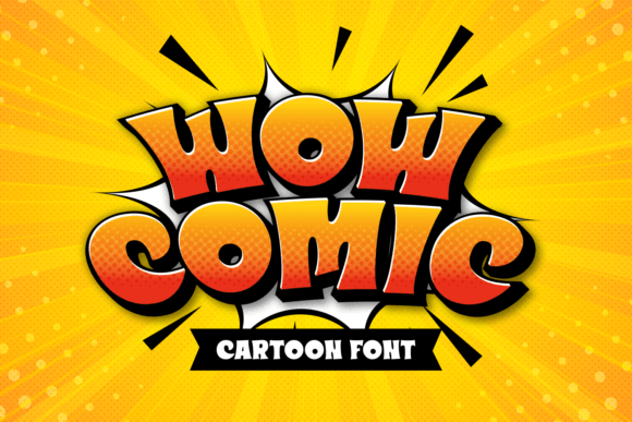 Wow Comic: The Ultimate Display Typeface for Playful Branding
